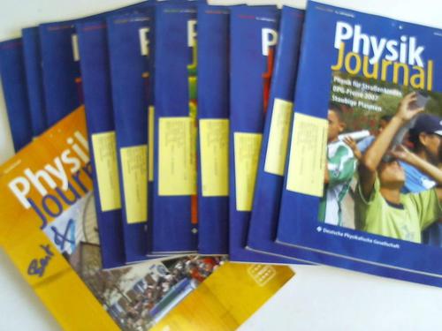 Physikjournal - 6. Jahrgang 2007. 12 Hefte in 11 Heften