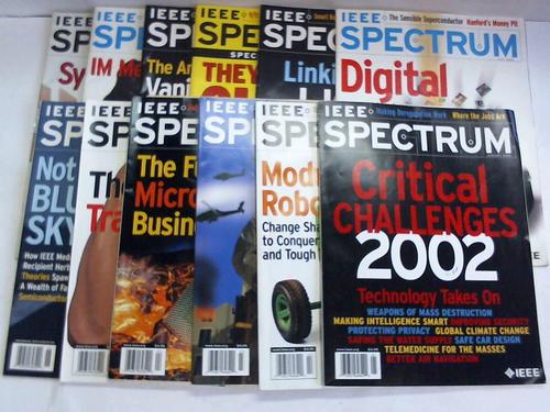 IEEE Spectrum - Volume 39, 2002, 12 booklets