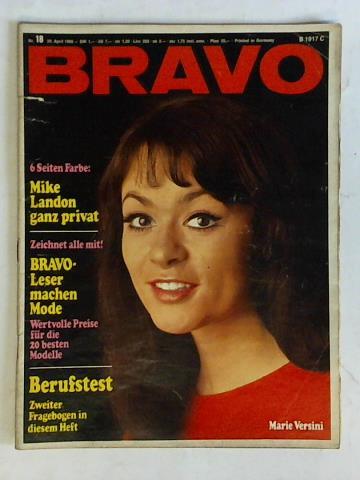 Bravo (Jugendmagazin) - Heft Nr. 18/1968: Marie Versini