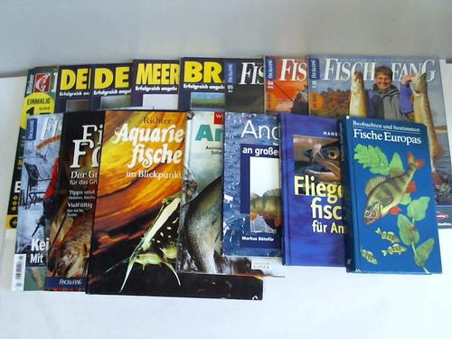 (Angeln / Angelbcher) - Sammlung von 5 Bnden und 10 Zeitschriften