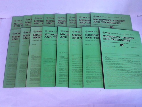 IEEE Transactions on Microwave Theory and Techniques - Year 1995, Volume 43. 12 booklets in 16 booklets