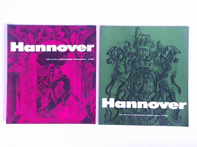 Hannover - Hefte aus der Landeshauptstadt Niedersachsens - Jahrgang 1965, Heft 5 und 6. Zusammen 2 Hefte