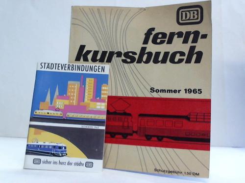 Fernkursbuch Sommerfahrplan 1965 - 30.5.1965 - 25.9.1965