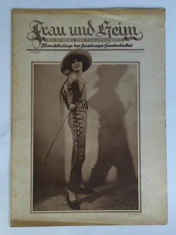 Frau und Heim - Ein Spiegel des Frauenlebens - Monatsbeilage des Hamburger Fremdenblattes, Nummer 1, 17. Januar 1930