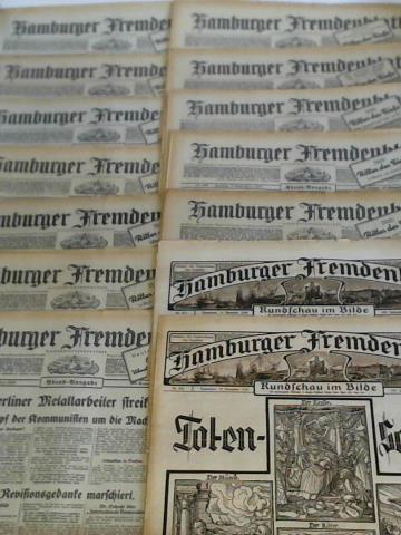 Hamburger Fremdenblatt - Grte politische Tageszeitung Nordwestdeutschlands. 14 Abend-Ausgaben aus 1930
