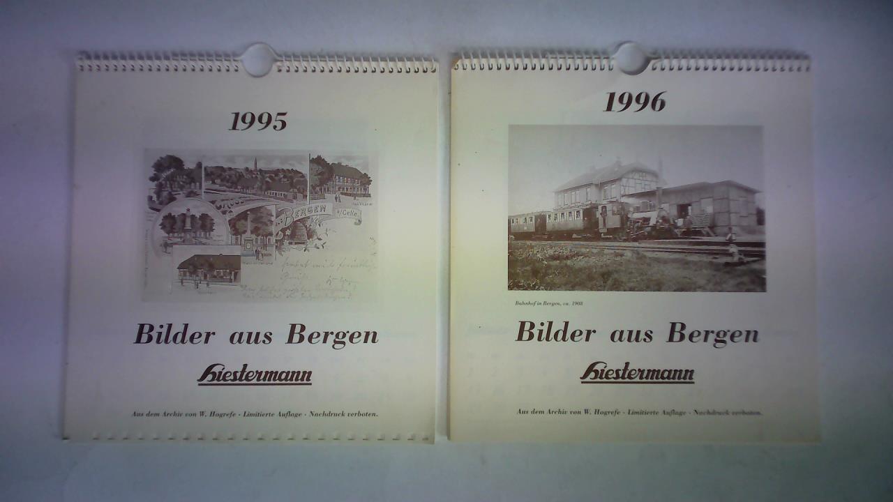 Hiestermann - Bilder aus Bergen 1995 / 1996. Zusammen 2 Kalender