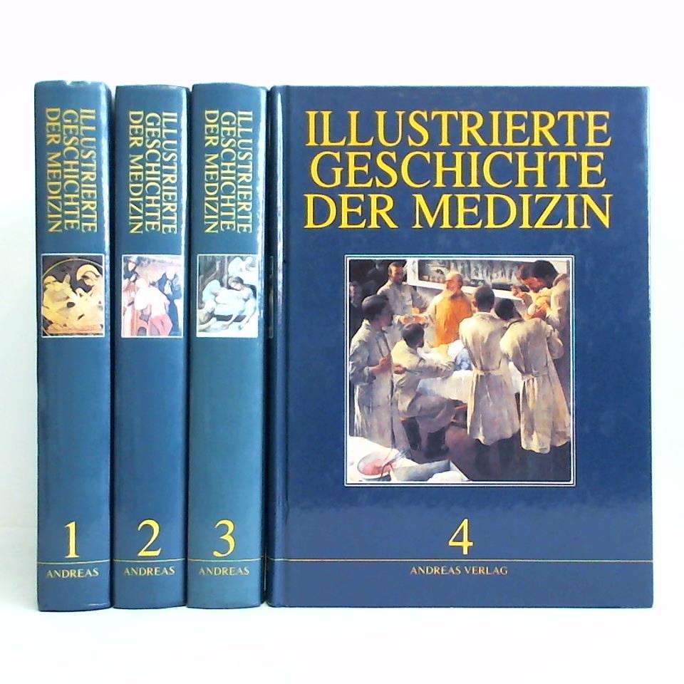 Toellner, Richard - Illustrierte Geschichte der Medizin, Band 1 bis 4. Zusammen 4 Bnde