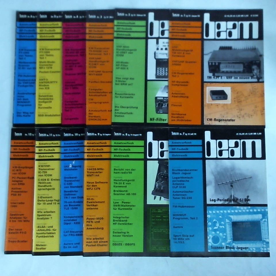 10. Jahrgang 1990, Heft 1 bis 12. Zusammen 12 Hefte