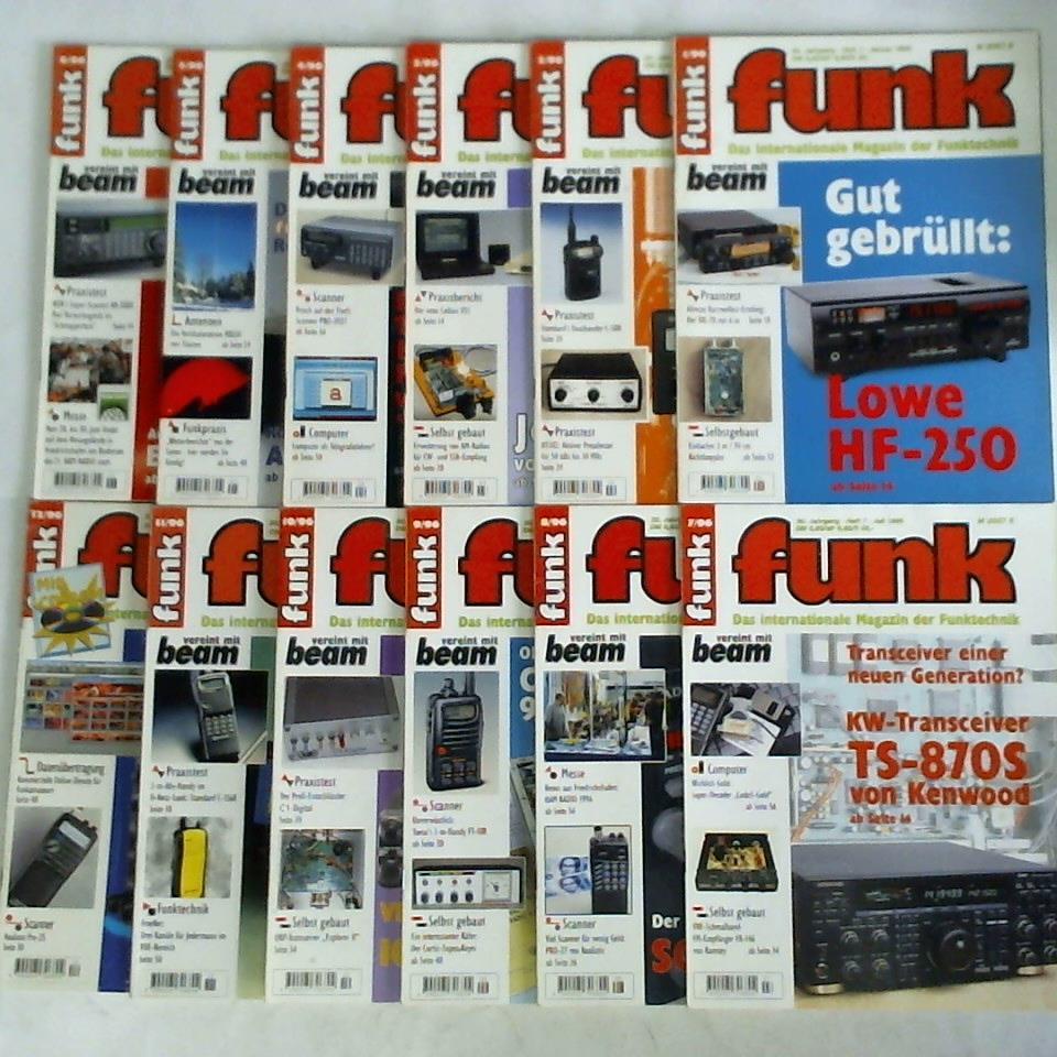 Funk - Das internationale Magazin der Funktechnik - Funk - 20. Jahrgang 1996, Heft 1 bis 12. Zusammen 12 Hefte
