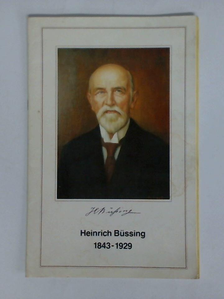 Hausen, Horst (Text) - Heinrich Bssing 1843 - 1929