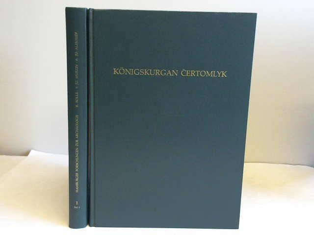 Rolle, Renate / Murzin, Vjaceslav Ju. / Alekseev, Andrj Ju. - Knigskurgan Certomlyk. Ein skythischer Grabhgel des 4. vorchristlichen Jahrhunderts. Teilband I, Textteil und Teilbnde II und III, Katalog- und Beilagenteil. Zusammen 3  (in 2 ) Bnde