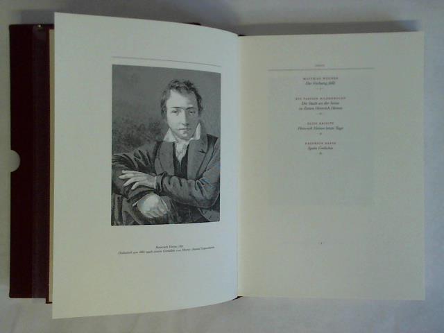 Wegner, Matthias (Hrsg.) - Abschied von Heinrich Heine. Mit einem Bericht ber Heines letzte Tage, einigen spten Gedichten und einem Pariser Bilderbogen