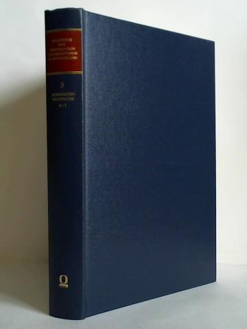 Corsten, Severin (Hrsg.) - Handbuch der historischen Buchbestnde in Deutschland, Band 3: Nordrhein-Westfalen A - I