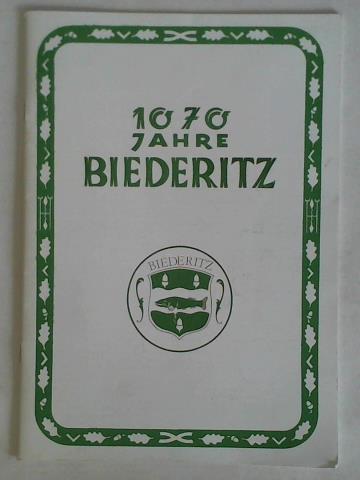 (Biederitz) - 1070 Jahre Biederitz