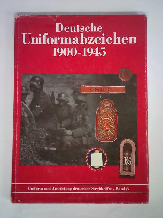 Militair-Verlag Klaus D. Patzwall, Norderstedt (Hrsg.) - Deutsche Uniformabzeichen 1900 - 1945