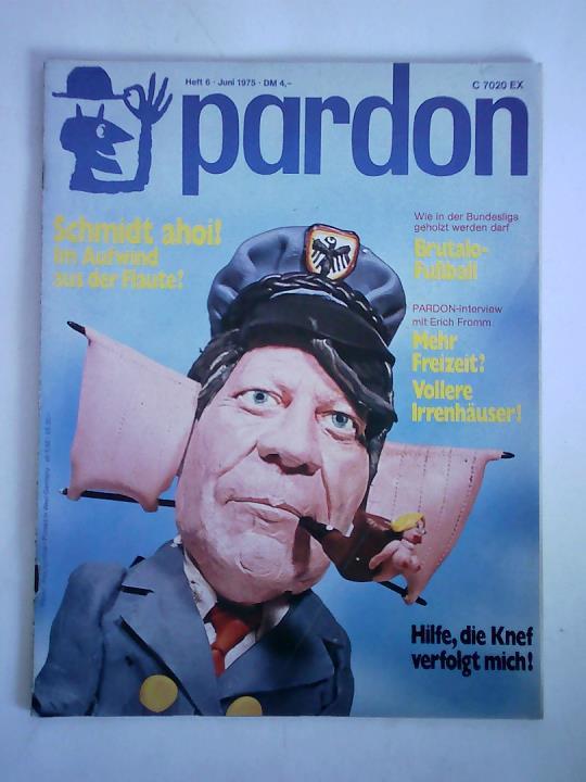 Pardon, die satirische Monatsschrift - 14. Jahrgang, Heft 6, Juni 1975