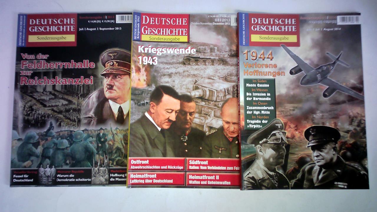 Deutsche Geschichte - 3 Sonderausgaben