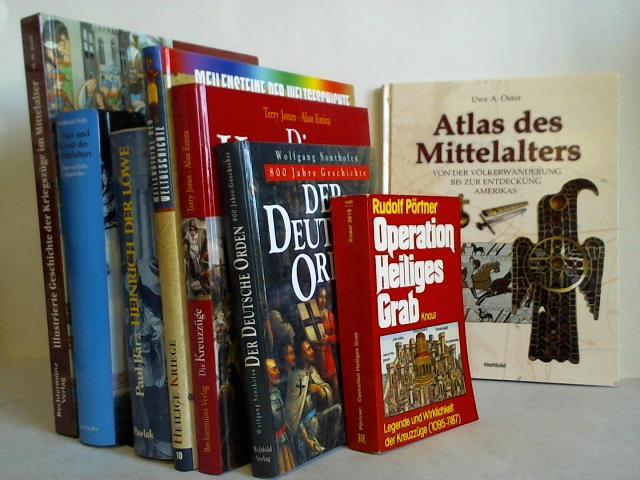 (Mittelalter / Kreuzzge) - Sammlung von 8 Bchern