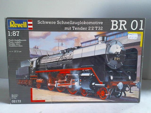 Revell AG - Schwere Schnellzuglokomotive mit Tender 2'2T32 BR 01