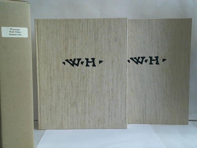 Winzinger, Franz - Wolf Huber. Das Gesamtwerk. 2 Bnde