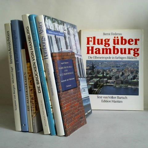 (Hamburg - Architektur) - Sammlung von 9 Bchern