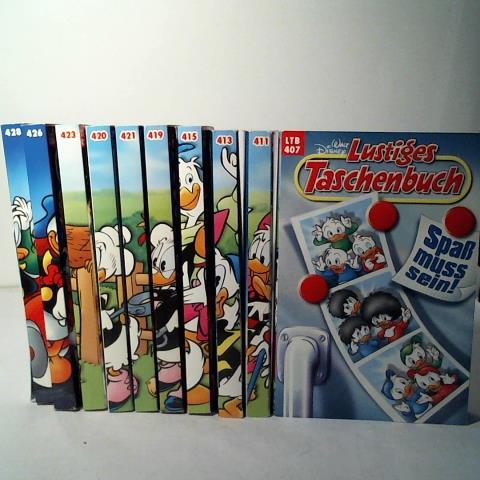 Walt Disney Lustiges Taschenbuch - Sammlung von 10 Ausgaben