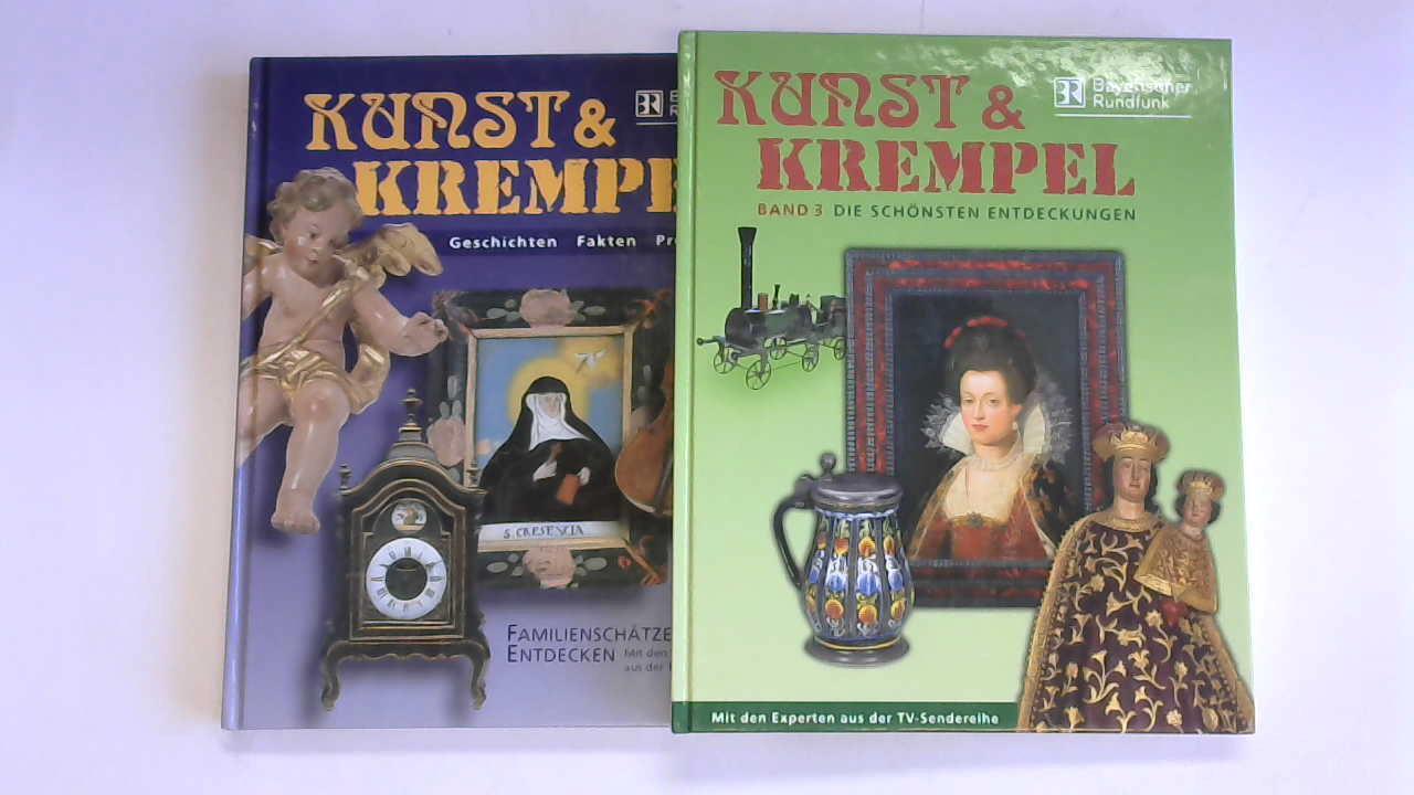 Lwe-Hampp, Gabriela (Hrsg.) - Kunst & Krempel. 2 Bnde: Familienschtze entdecken/ Die schnsten Entdeckungen
