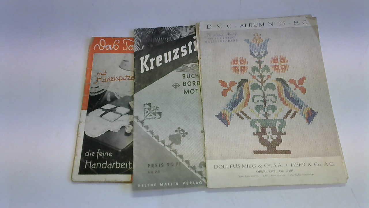 Sticken/Hkeln - 3 Hefte