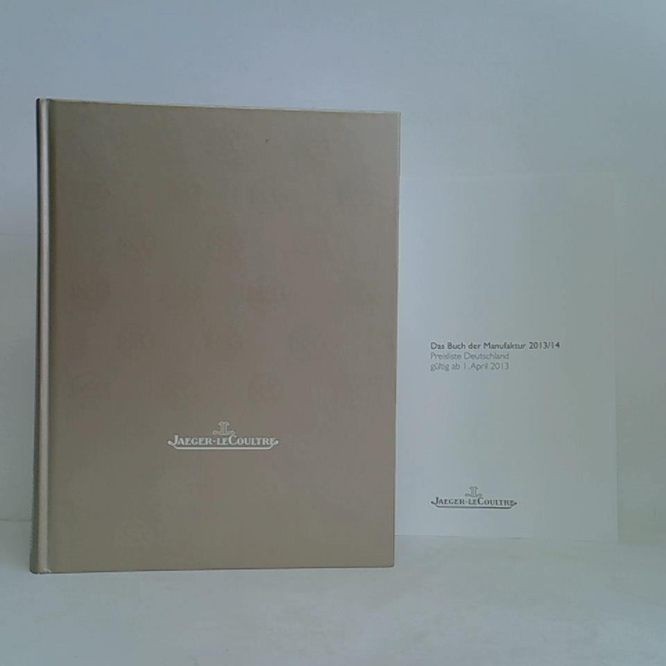 Jaeger-LeCoultre, Ausgabe 2013/2014