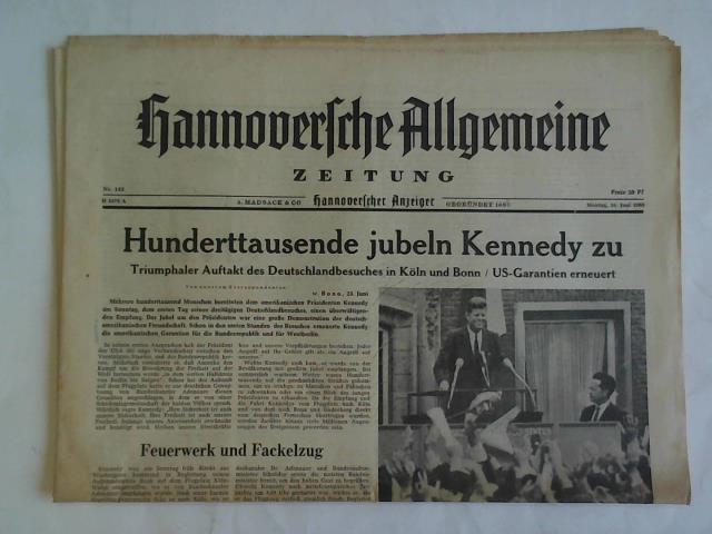 Hannoversche Allgemeine Zeitung, Hannoversche Anzeiger - Nr. 143 vom 24. Juni 1963