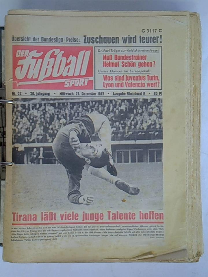 20. Jahrgang 1967, Heft 1 bis 52 (ohne Heft 2 und 3), dazu 1 Sonderheft (37 A). Zusammen 51 Hefte