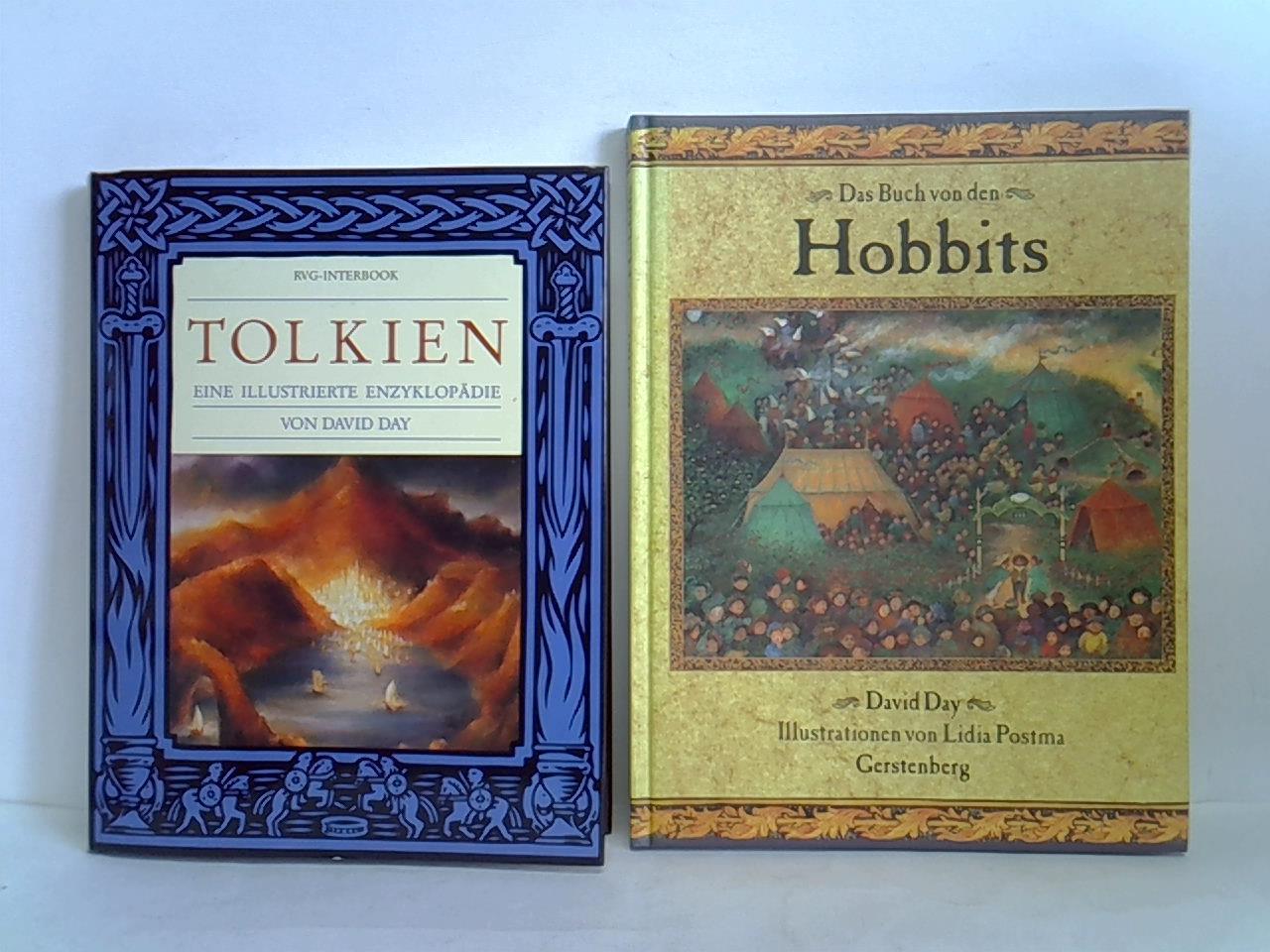 Tolkien - Die illustrierte Enzyklopädie / Das Buch von den Hobbits. Zusammen 2 Bände