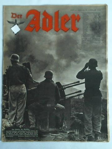 Jahrgang 1944, Heft 4. Titelbild: Der Qualm der Bomben...
