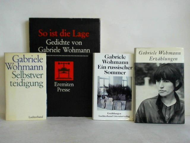 Wohmann, Gabriele - 4 Bnde