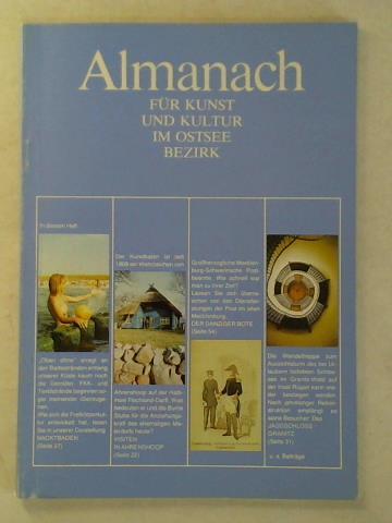Krieg, Horst (Redakteur) - 13. Almanach fr Kunst und Kultur im Ostseebezirk, Ausgabe 1990