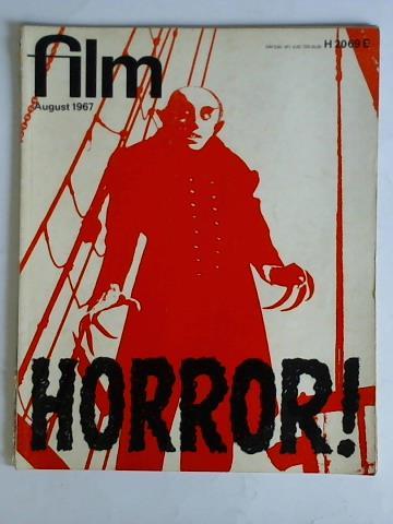 Film - 5. Jahrgang, Heft 8, August 1967: Horror!
