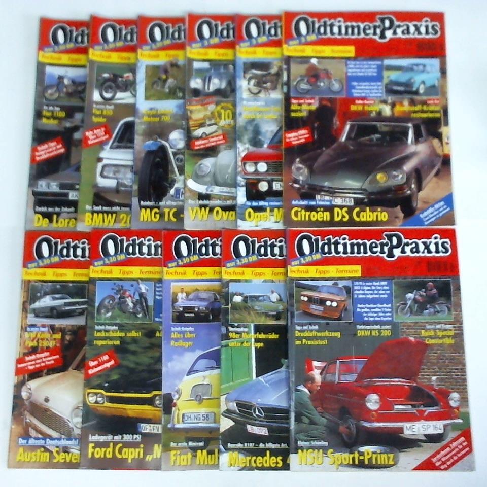 Oldtimer-Praxis. Technik - Tipps - Termine - Oldtimer-Praxis - Jahrgang 2000, Heft Nr. 1 - 10, 12. Zusammen 11 Hefte von 12 Heften
