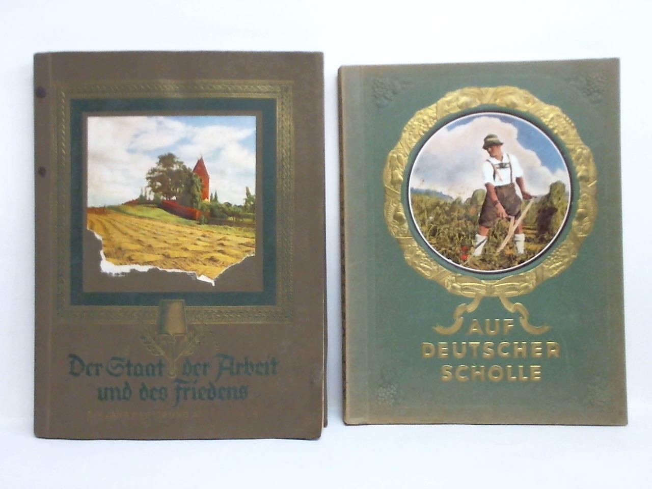 Cigaretten-Bilderdienst, Altona-Bahrenfeld (Hrsg.) - Der Staat der Arbeit und des Friedens. Ein Jahr Regierung Adolf Hitler
