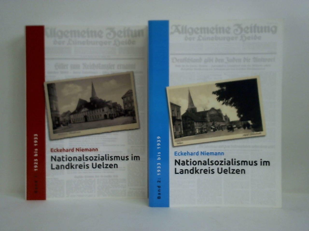 Nationalsozialismus im Landkreis Uelzen, Band 1: 1925 bis 1933 / Band 2: 1933 bis 1939. Zusammen 2 Bände