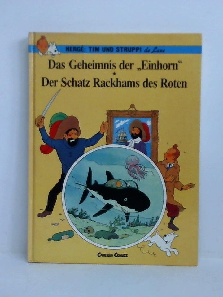 Herg - Tim und Struppi de Luxe 1: Das Geheimnis der Einhorn / Der Schatz Rackhams des Roten. Zusammen in einem Band