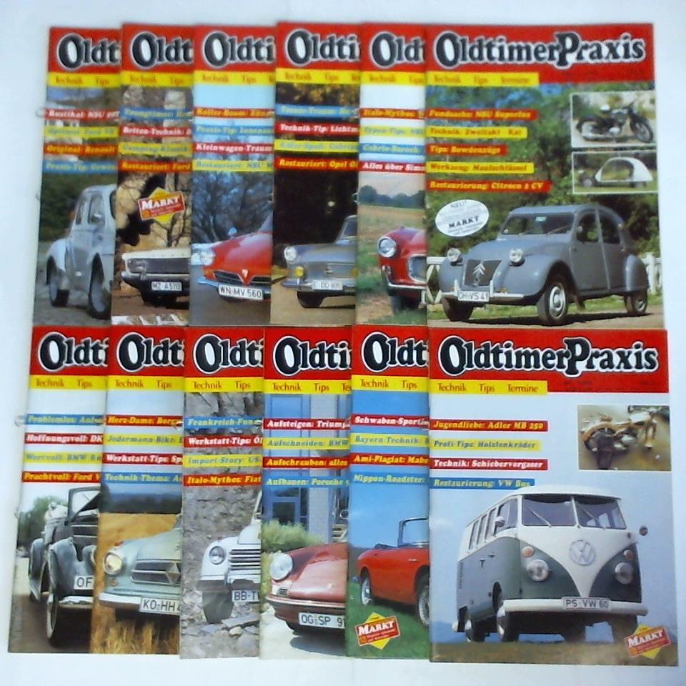 Oldtimer-Praxis. Technik - Tips - Termine - Oldtimer-Praxis. Jahrgang 1991, Heft Nr. 1 bis 12. Zusammen 12 Hefte