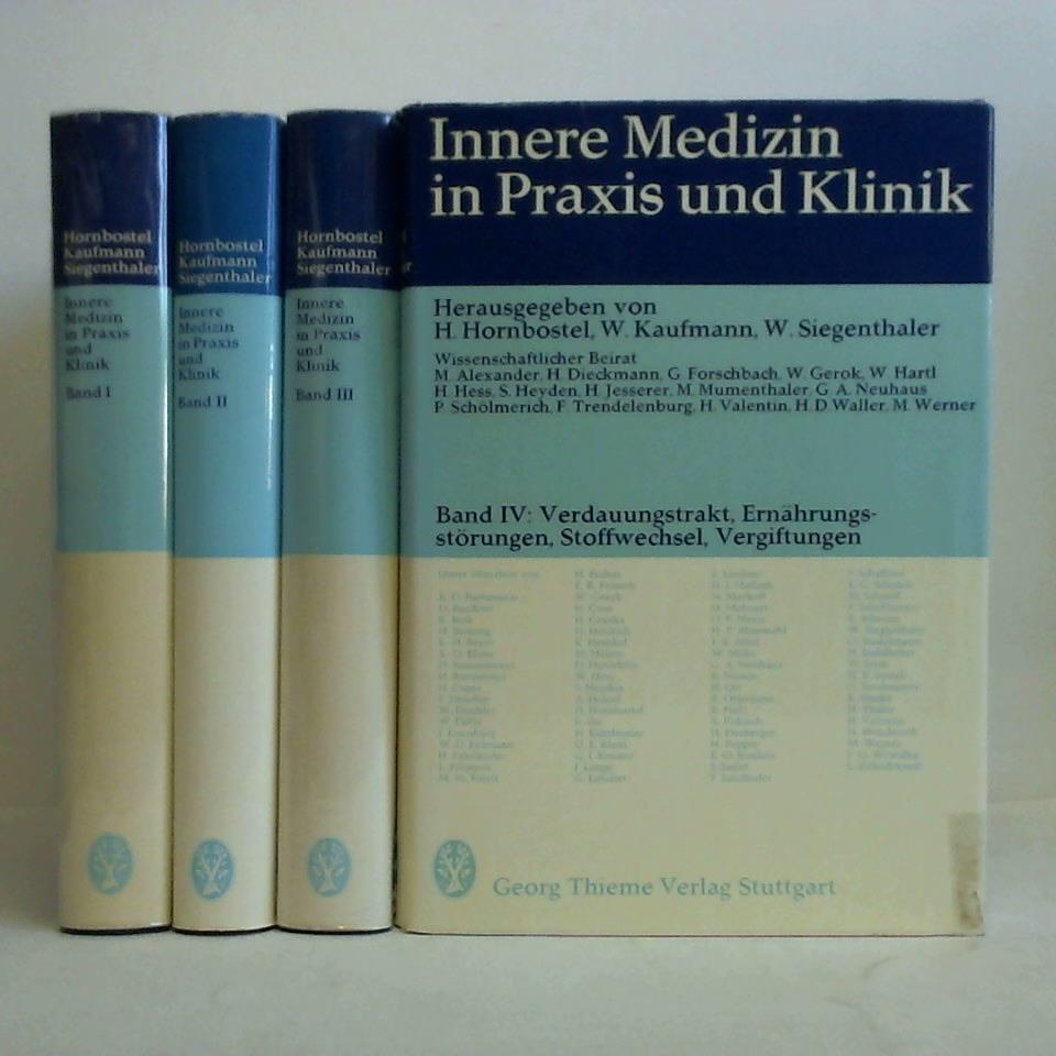 Hornbostel, H. / Kaufmann, W. / Siegenthaler, W. (Hrsg.) - Innere Medizin in Praxis und Klinik. 4 Bnde