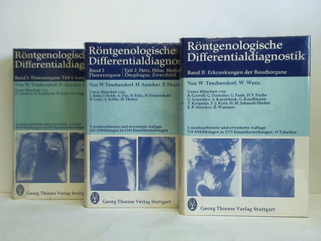 Rntgenologische Differentialdiagnostik - 3 Bnde