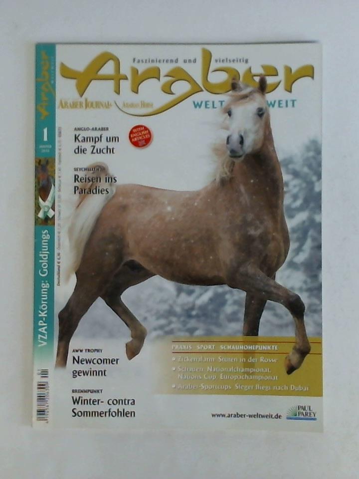 Araber - Weltweit. Faszinierend und vielseitig - Heft Nr. 1/2010, (Jan./Feb.): VZAP-Krung: Goldjungs