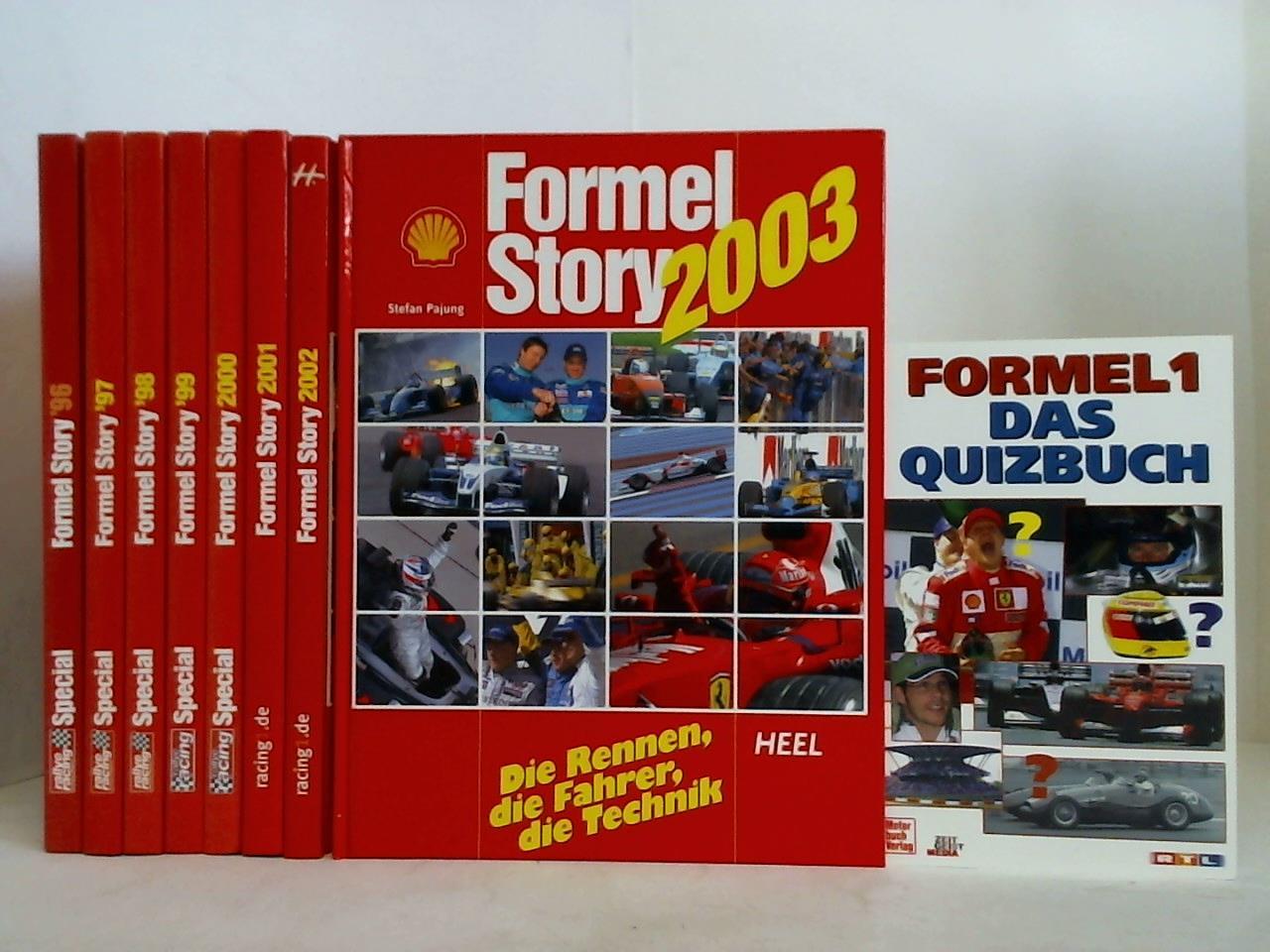 Schlang, Achim / Pajung, Stefan - Formel Story 1996 bis 2003. Zusammen 8 Jahrbcher