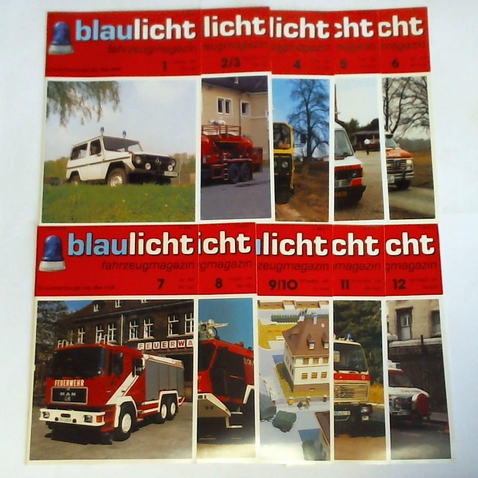 Blaulicht Fahrzeugmagazin. Einsatzfahrzzeuge aus aller Welt - 9. Jahrgang 1991, Heft Nr. 1 bis 12. Zusammen in 10 Heften