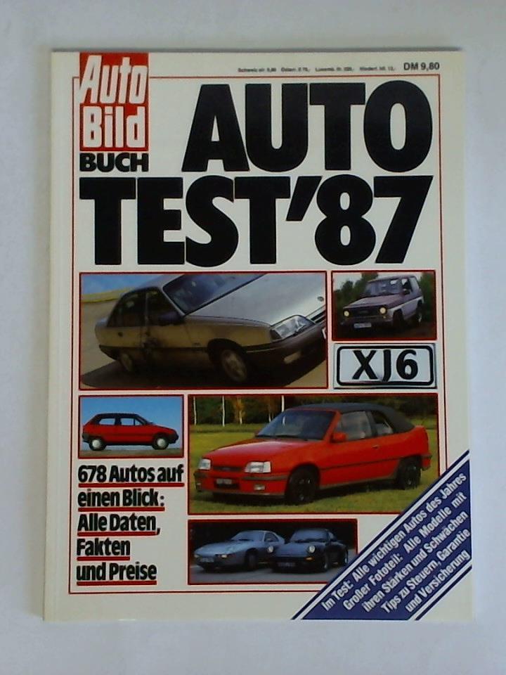 Auto Bild Buch - Auto Test '87