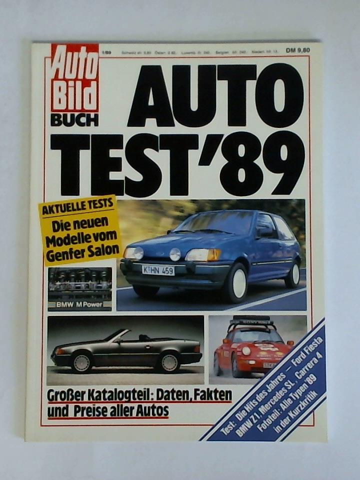 Auto Bild Buch - Auto Test '89
