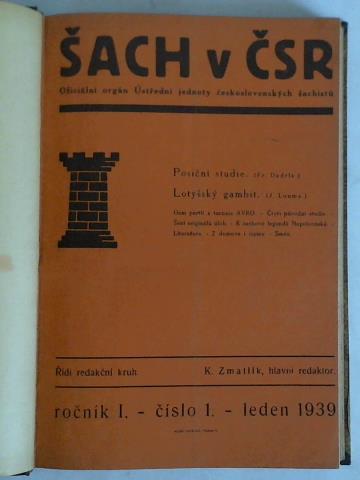 Sach v. CSR - Jahrgnge 1939-40. 24 Hefte in einem Band