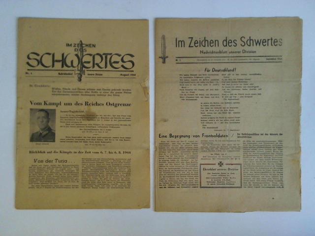 (Infanterie-Division 131, Celle/Bergen) - Im Zeichen des Schwertes - Nachrichtenblatt unserer Division. 2 Ausgaben